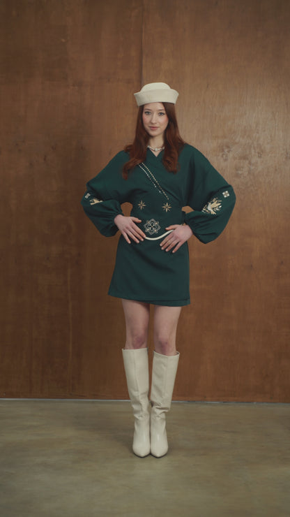 Жіноче кімоно міні Колібрі